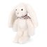 Peluche Lapin Fleurette blanc 25 cm DC4296 Doudou et Compagnie 4