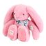 Peluche Lapin Fleurette rose 25 cm DC4297 Doudou et Compagnie 2