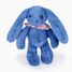 Peluche Lapin Fleurette bleu 25 cm DC4299 Doudou et Compagnie 4