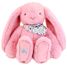 Peluche Lapin Fleurette rose 35 cm DC4302 Doudou et Compagnie 1