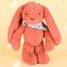 Peluche Lapin Fleurette terracotta 35 cm DC4303 Doudou et Compagnie 6