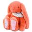 Peluche Lapin Fleurette terracotta 35 cm DC4303 Doudou et Compagnie 2