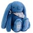 Peluche Lapin Fleurette bleu 35 cm DC4304 Doudou et Compagnie 3