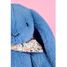 Peluche Lapin Fleurette bleu 35 cm DC4304 Doudou et Compagnie 9