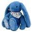 Peluche Lapin Fleurette bleu 35 cm DC4304 Doudou et Compagnie 2