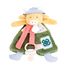 Doudou attache-sucette Vache Aneth 19 cm DC4320 Doudou et Compagnie 2