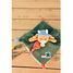 Doudou plat Aneth la vache 27 cm DC4322 Doudou et Compagnie 3