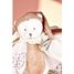 Doudou plat pétales Ours Rose 25 cm DC4332 Doudou et Compagnie 6