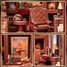 Mini Book Nook Le salon du gentleman CT101 Cartartem 4