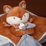 Doudou attache sucette Renard Timo DC4692 Doudou et Compagnie 3