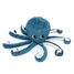 Peluche Ptipotos Pieuvre bleu Filou DE74100 Les Déglingos 2