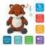 Peluche musicale - Frankie le renard CloudB-7470-FX8 Cloud b 3