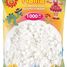 Sachet 1000 perles plastique Midi Blanc HAMA-207-01 Hama 1