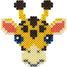 Sachet 1000 perles plastique Midi Jaune HAMA-207-03 Hama 3