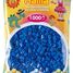 Sachet 1000 perles plastique Midi Bleu HAMA-207-09 Hama 2