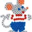 Sachet 1000 perles plastique Midi gris HAMA-207-17 Hama 3