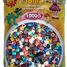Sachet 1000 perles plastique Midi base mix 22 couleurs HAMA-207-67 Hama 1