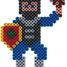 Sachet 1000 perles plastique Midi gris clair HAMA-207-70 Hama 4