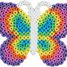 Sachet 1000 perles plastique Midi bleu transparent HAMA-207-73 Hama 4