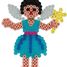 Sachet 1000 perles plastique Midi bleu transparent HAMA-207-73 Hama 3