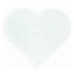 Plaque grand cœur perles plastique Midi HAMA-233 Hama 2