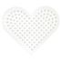 Plaque petit cœur perles plastique Midi HAMA-236 Hama 2