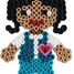 Sachet 1000 perles plastique Midi Bleu pétrole HAMA-207-83 Hama 4