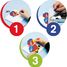 Sachet 1000 perles plastique Midi base mix 6 couleurs HAMA-207-66 Hama 2