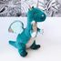 Peluche Dragon Emeraude 40 cm HO2965 Histoire d'Ours 2