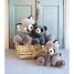 Peluche Panda Sweety Mousse 25 cm HO3005 Histoire d'Ours 3