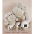 Peluche Hippo Hip Chic beige 25 cm HO3093 Histoire d'Ours 2