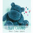 Peluche Hippo Hip Chic bleu 40 cm HO3108 Histoire d'Ours 2