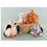 Peluche Poule Poulette beige 20 cm HO3162 Histoire d'Ours 3