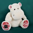 Peluche Hippo Hip Chic blanc 40 cm HO3202 Histoire d'Ours 2