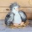 Peluche Poule Poulette blanche 20 cm HO3217 Histoire d'Ours 2