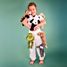 Panda en peluche magnétique 30 cm HO3361 Histoire d'Ours 7