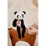 Panda en peluche magnétique 30 cm HO3361 Histoire d'Ours 4