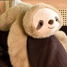 Peluche paresseux marron lesté 40 cm HO3364 Histoire d'Ours 5