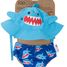 Maillot et Chapeau Requin (6-12M) ZOO-122-010-014 Zoocchini 2