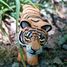 Figurine Tigre en bois WU-40458 Wudimals 3