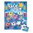 Puzzle Concert Rock Licornes 24 pcs J02544 Janod 2