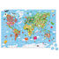Puzzle géant Carte du monde 300 pcs J02656 Janod 3