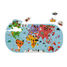 Puzzle carte des explorateurs du bain J04719 Janod 5