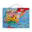 Puzzle carte Péninsule Ibérique magnétique J05478 Janod 4