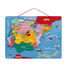 Puzzle carte Péninsule Ibérique magnétique J05478 Janod 5