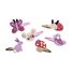 6 barrettes pailletées Flower Garden à créer J09179 Janod 2