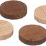 Boîte 40 pions dames en bois JJ8985-5102 Jeujura 2