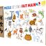 L'alphabet des animaux d'Hannah Weeks K306-12 Puzzle Michèle Wilson 1