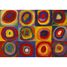 Carrés avec cercles de Kandinsky K446-12 Puzzle Michèle Wilson 2