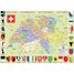 Puzzle Carte de Suisse K77-50 Puzzle Michèle Wilson 2